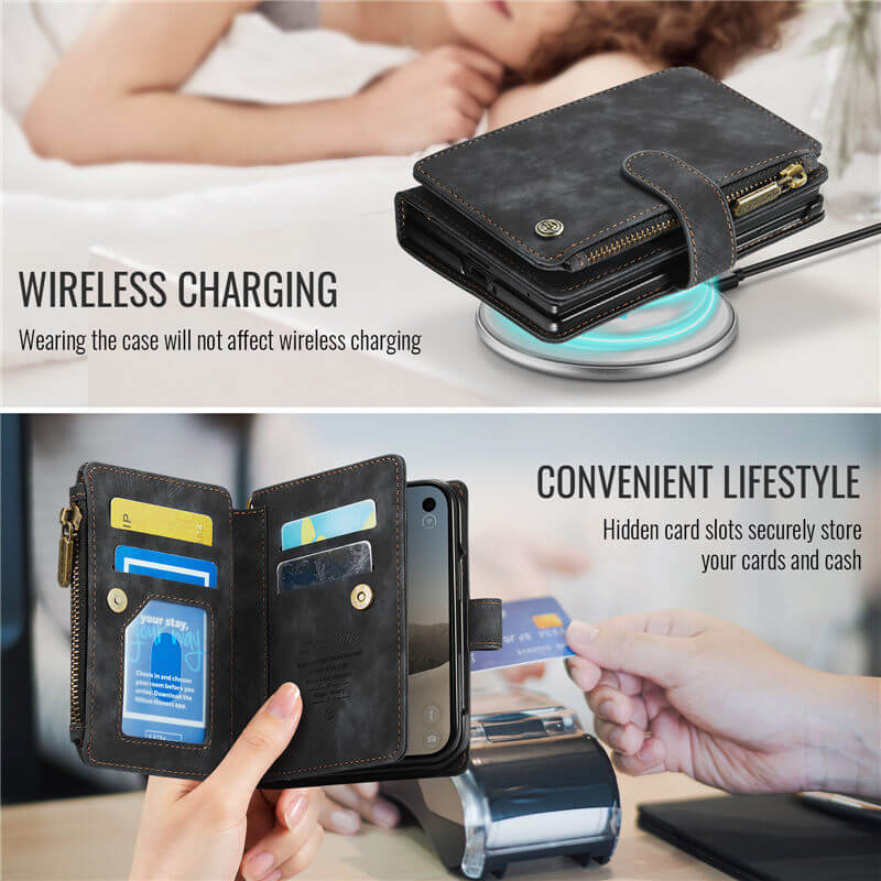 CaseMe iPhone Duo Wallet Case