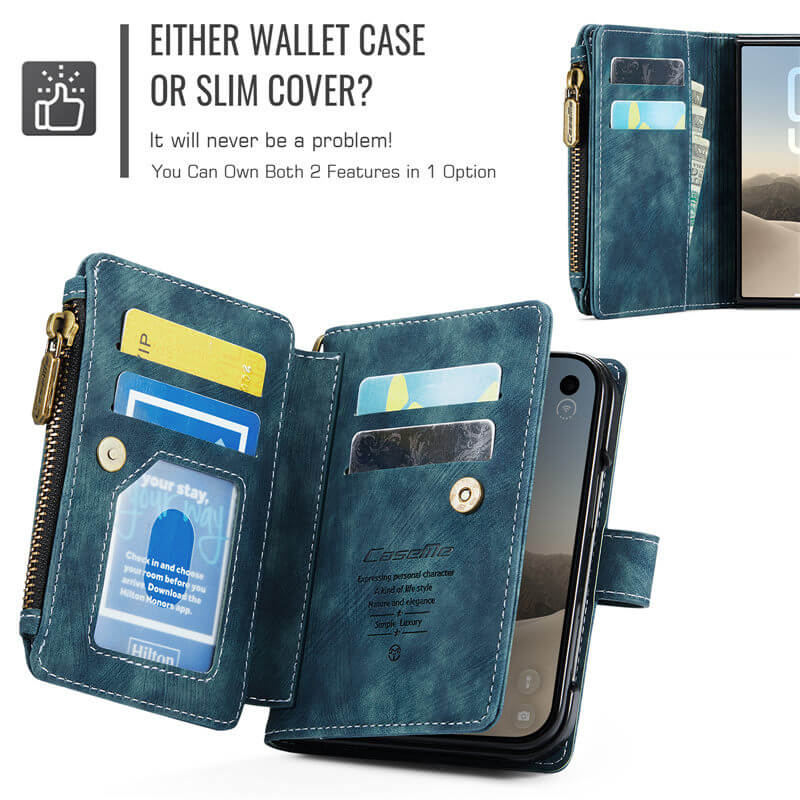CaseMe iPhone Duo Wallet Case