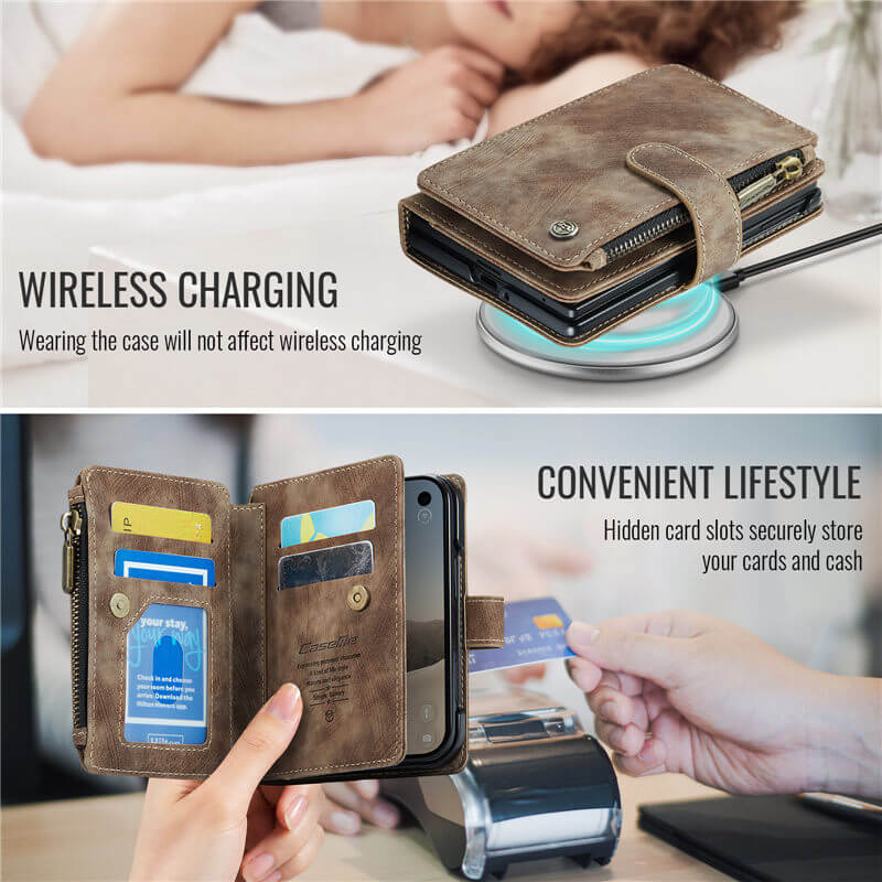 CaseMe iPhone Duo Wallet Case