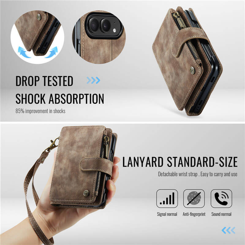 CaseMe iPhone Duo Wallet Case