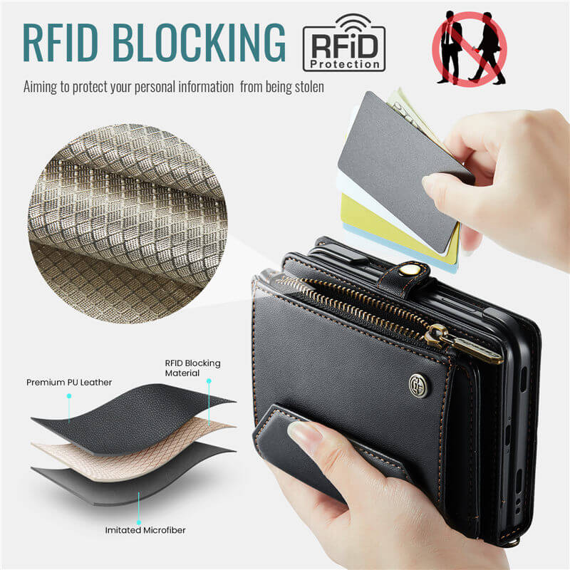 CaseMe iPhone Duo Wallet Case