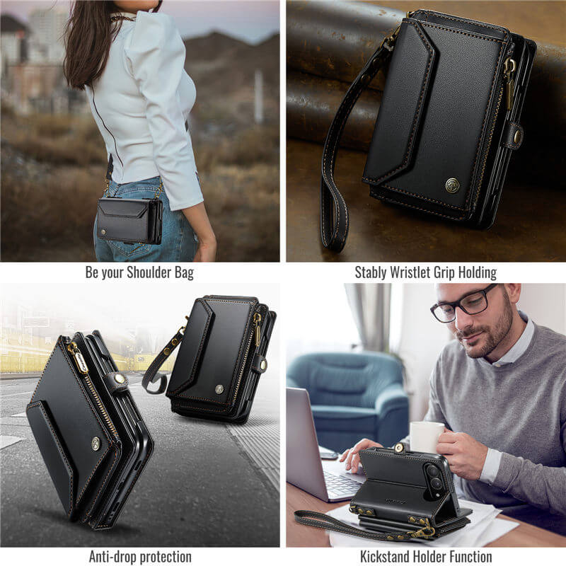 CaseMe iPhone Duo Wallet Case
