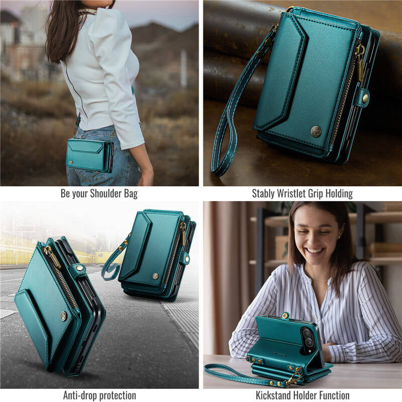 CaseMe iPhone Duo Wallet Case