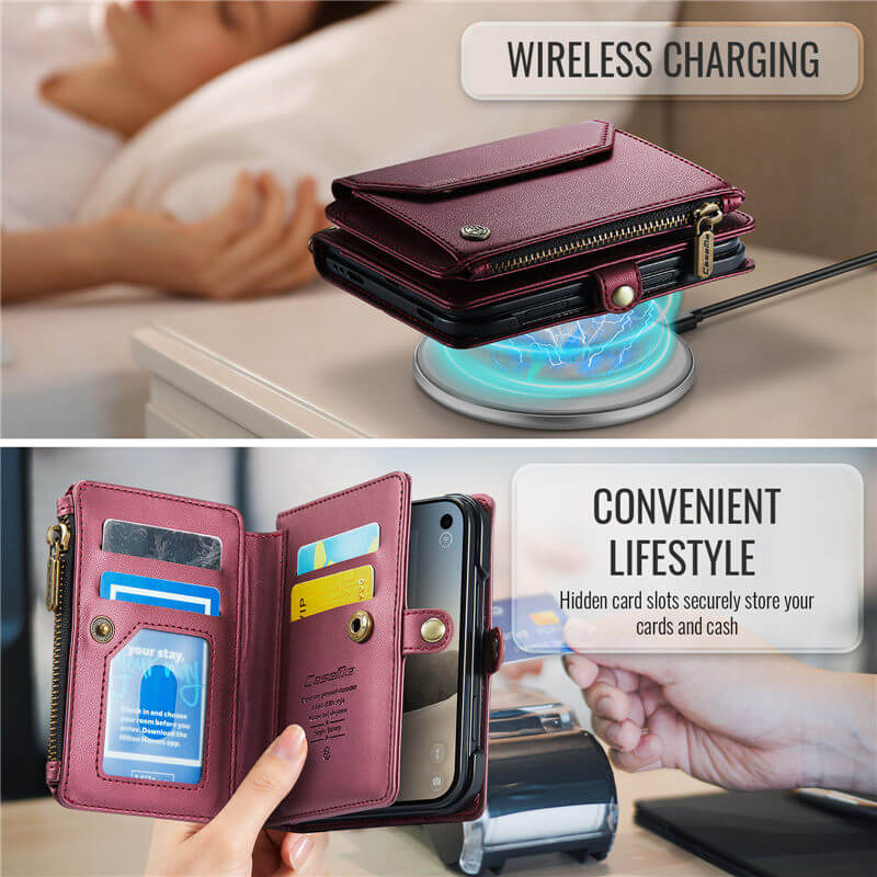 CaseMe iPhone Duo Wallet Case