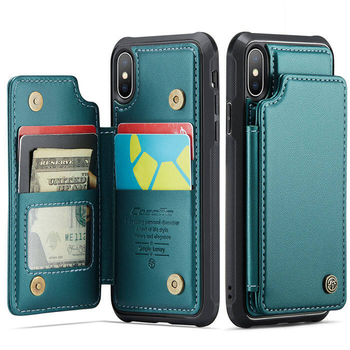 CaseMe iPhone X/XS RFID Blocking Card Holder Case