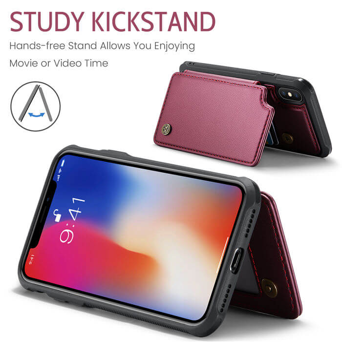 CaseMe iPhone X/XS RFID Blocking Card Holder Case