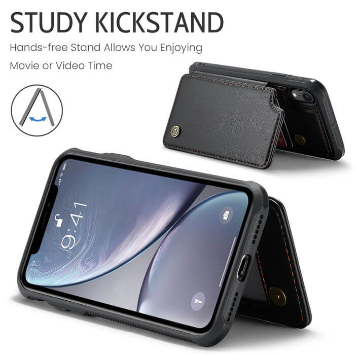 CaseMe iPhone XR RFID Blocking Card Holder Case
