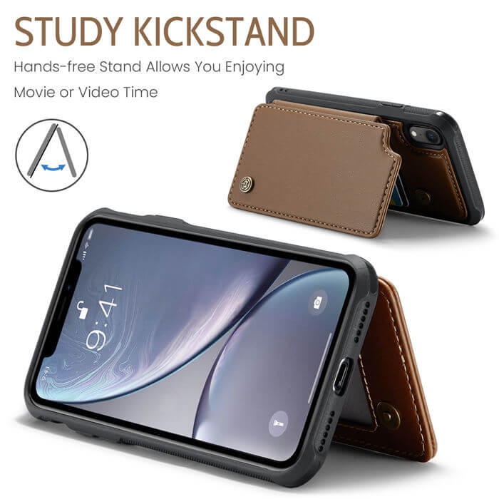 CaseMe iPhone XR RFID Blocking Card Holder Case