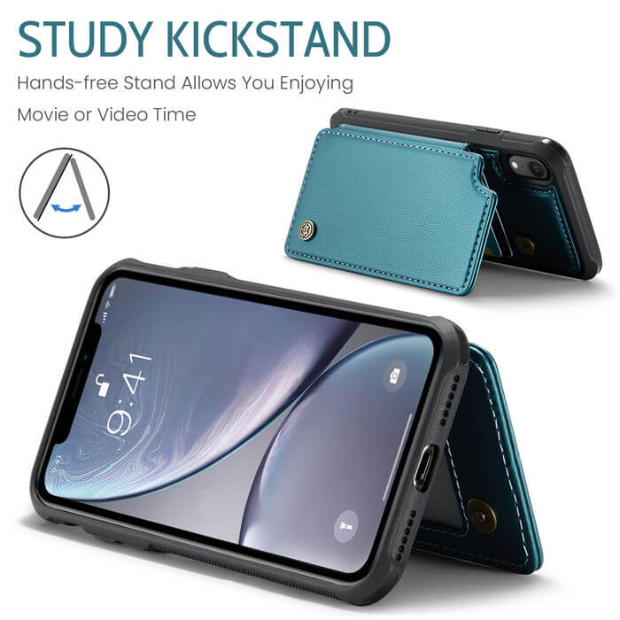 CaseMe iPhone XR RFID Blocking Card Holder Case