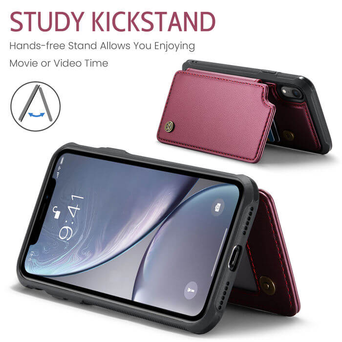 CaseMe iPhone XR RFID Blocking Card Holder Case