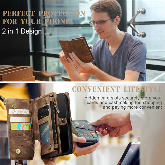 CaseMe iPhone XS Max Wallet Case with Wrist Strap